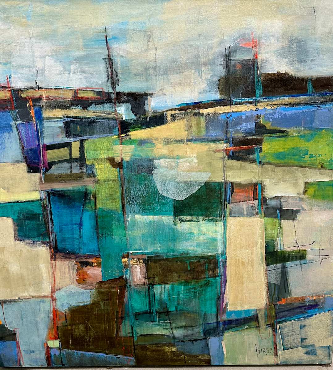 Verdant Fields by Nancy Lassen 