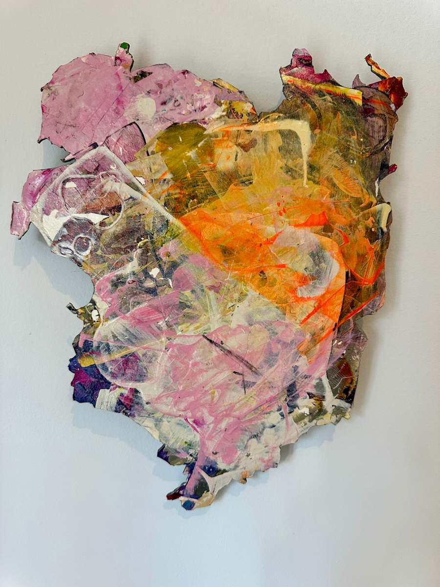 Rose Quartz Meets Fire Opal by Nancy Lassen, Image 1.