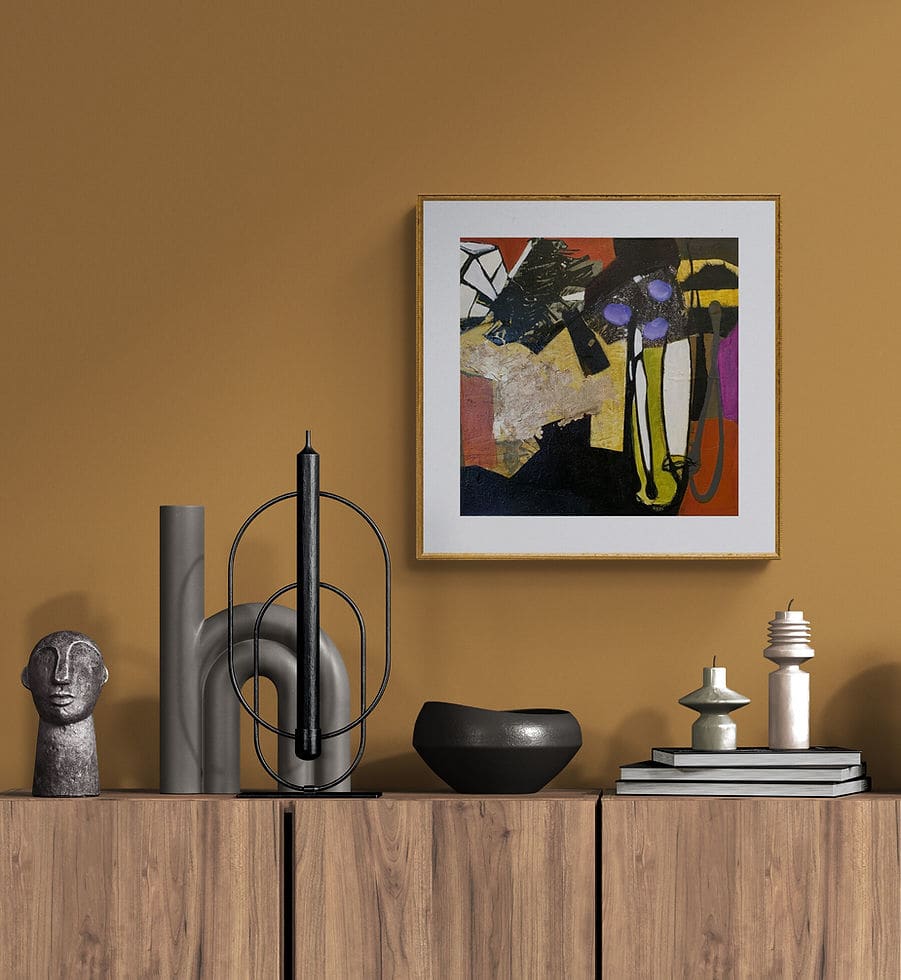 Purple Polka Dots by Nancy Lassen 