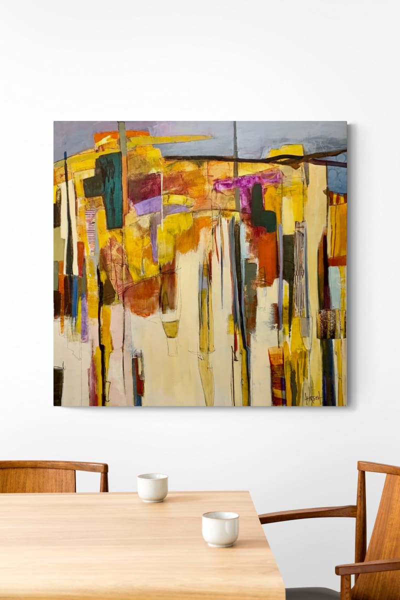 Sunset at the Mesa by Nancy Lassen 