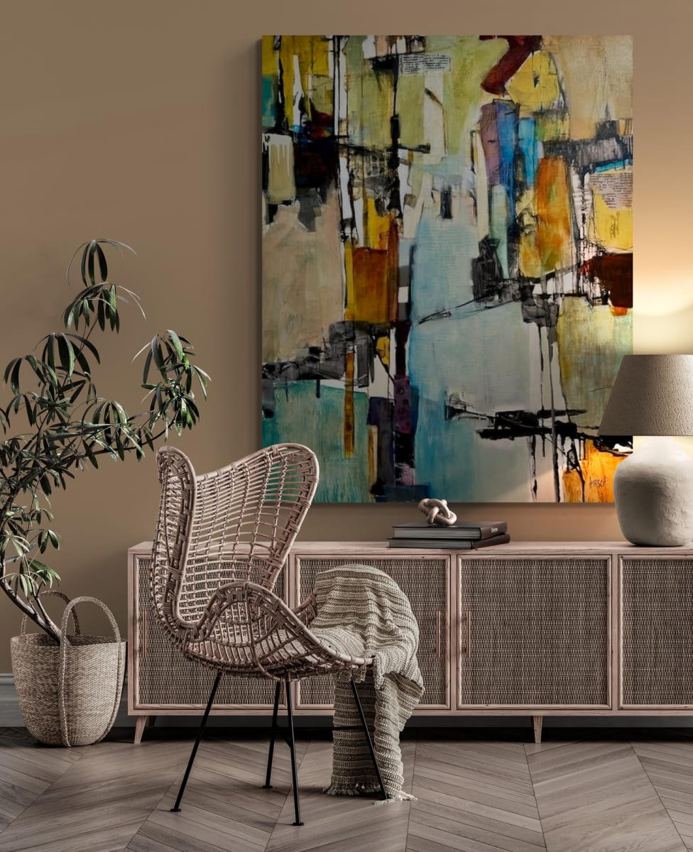 Watercolor Bridges by Nancy Lassen 