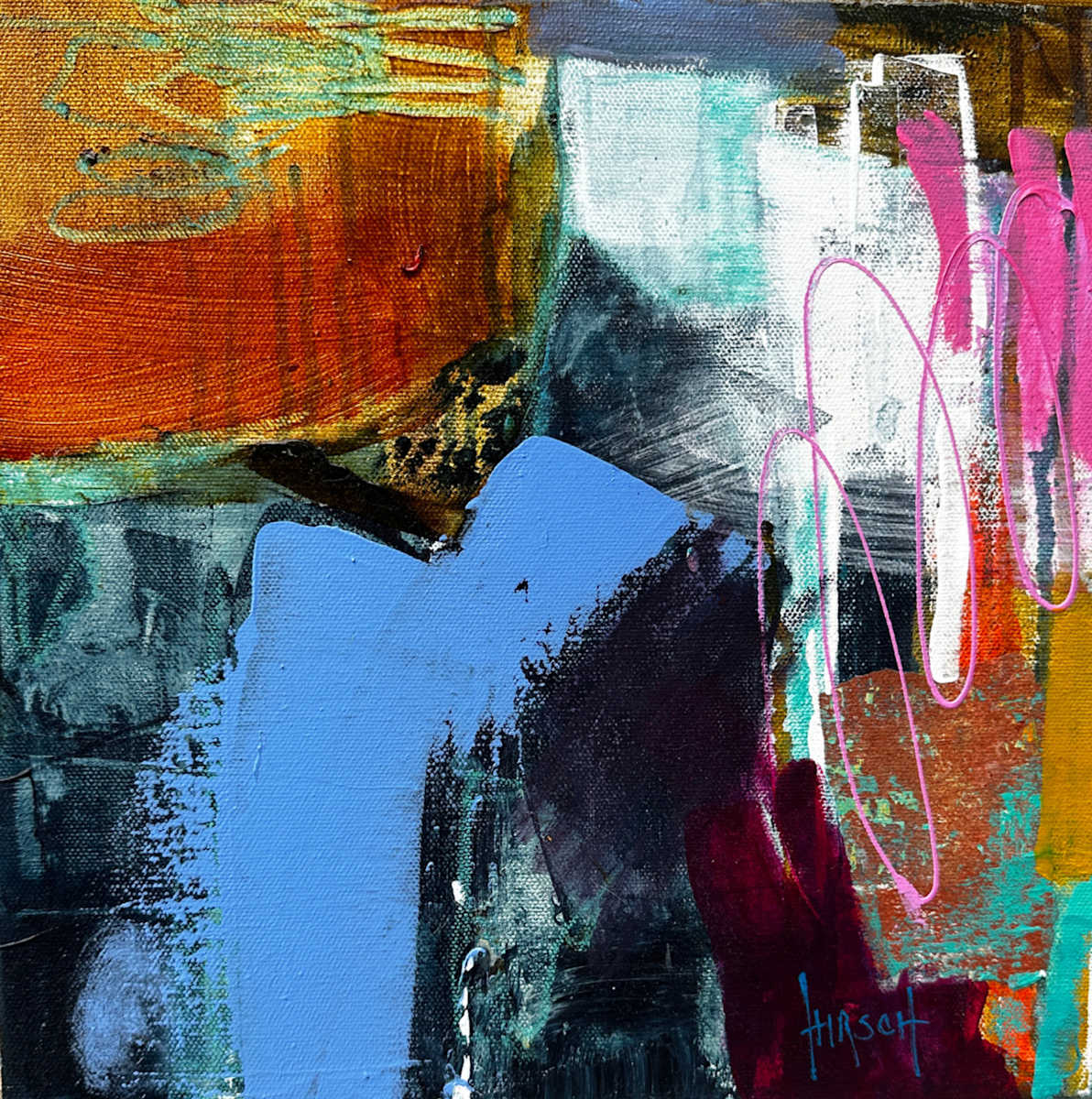 No. 6 (Mini Abstract Series) by Nancy Lassen, Image 1.