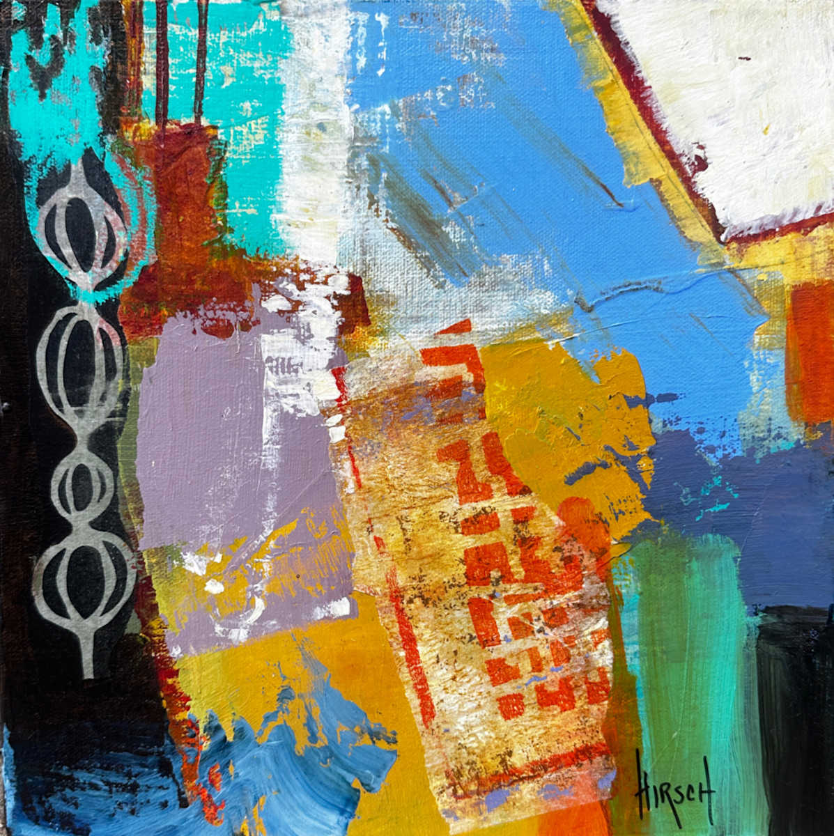 No. 2 (Mini Abstract Series) by Nancy Lassen, Image 1.