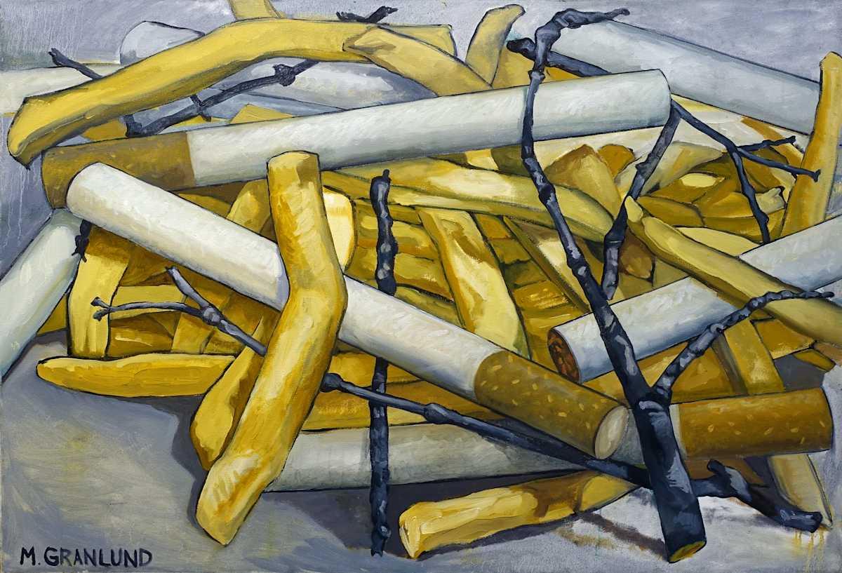 Cigs, Twigs and Fries by Mark Granlund 
