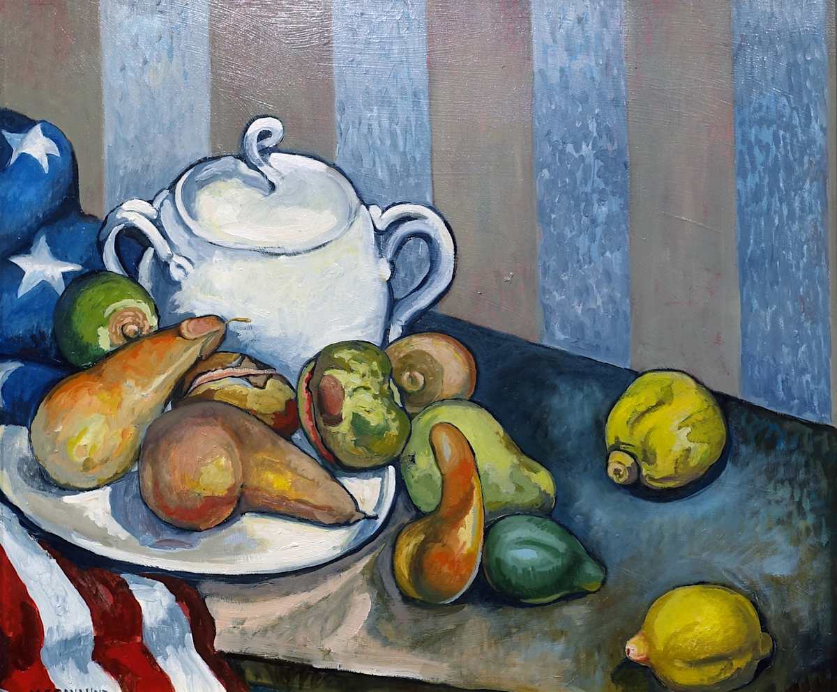 Still Life with Sexualized Fruit by Mark Granlund 