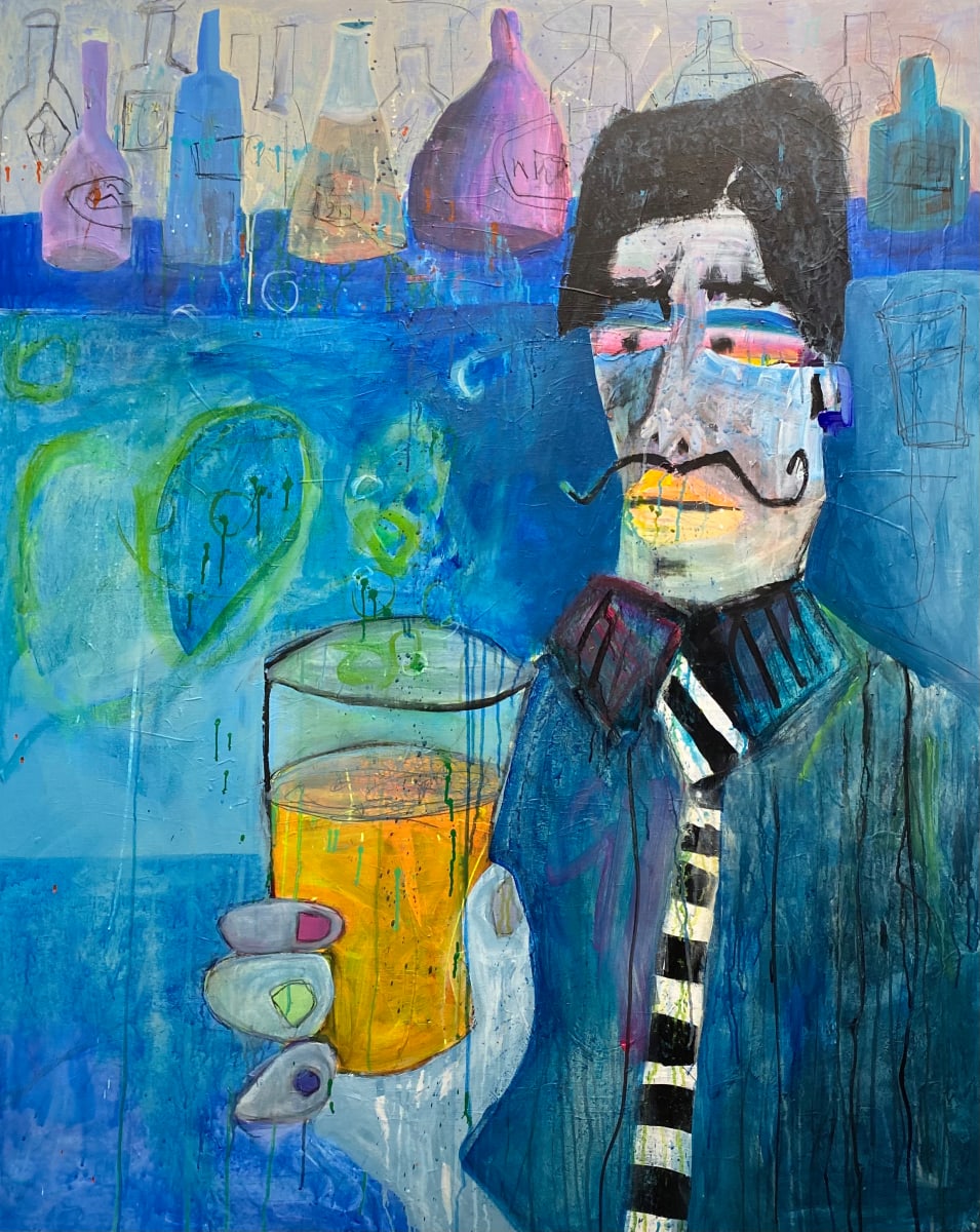Barcelona Bartender by Robin Walker 