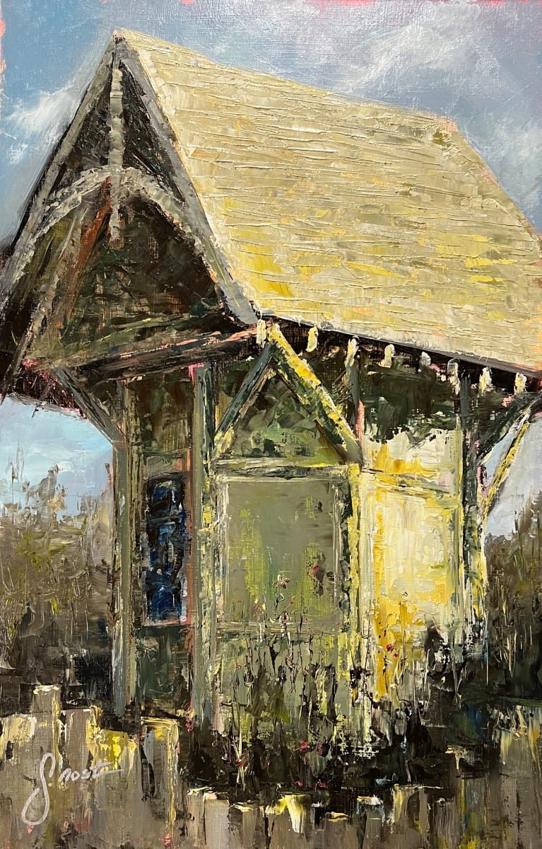 Dockmaster’s Shack In Early Spring by Scott Nost, Image 4.