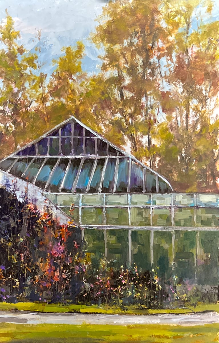 Lamberton Conservatory in Early Spring by Scott Nost 