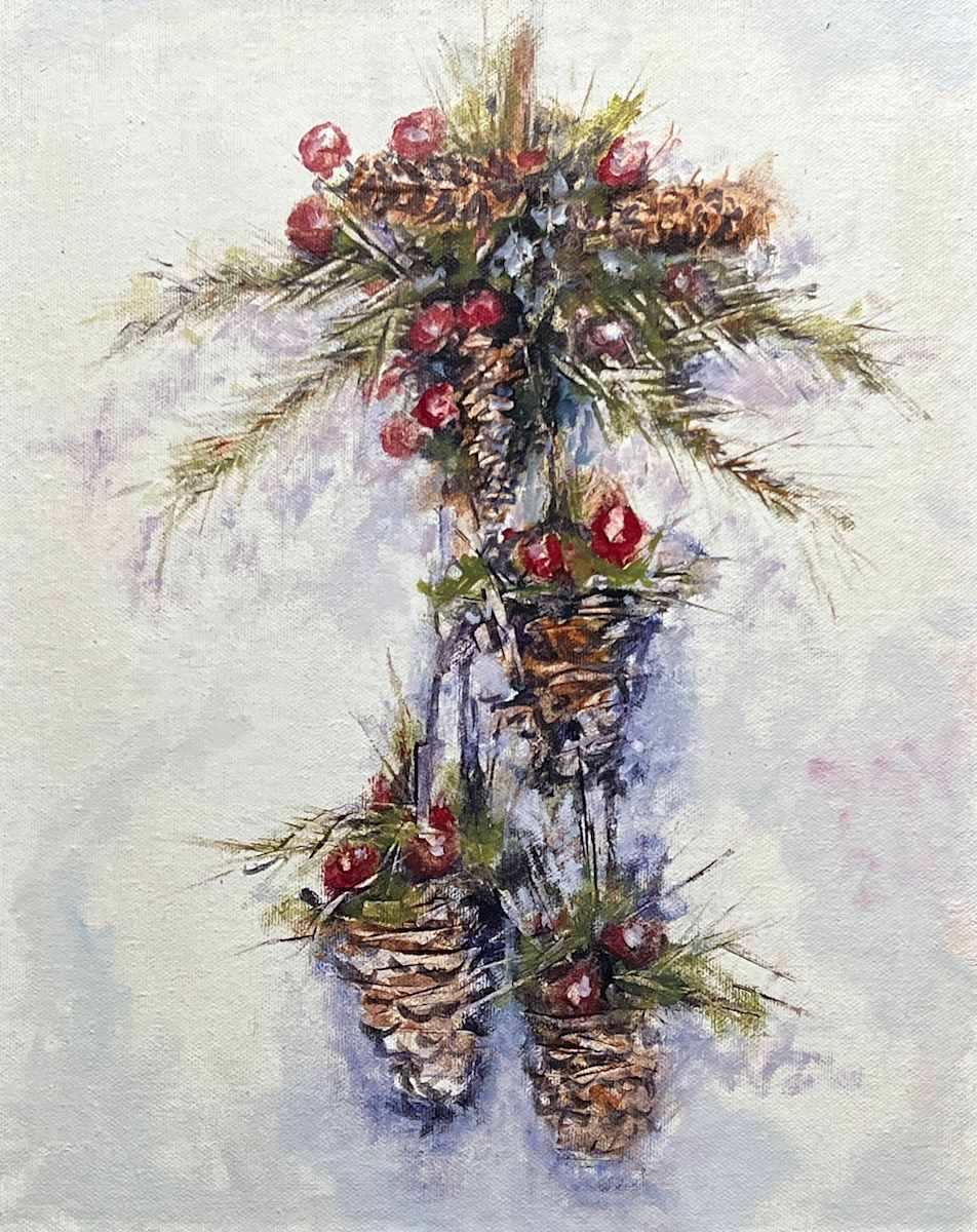 Holiday Pine Cones by Scott Nost 