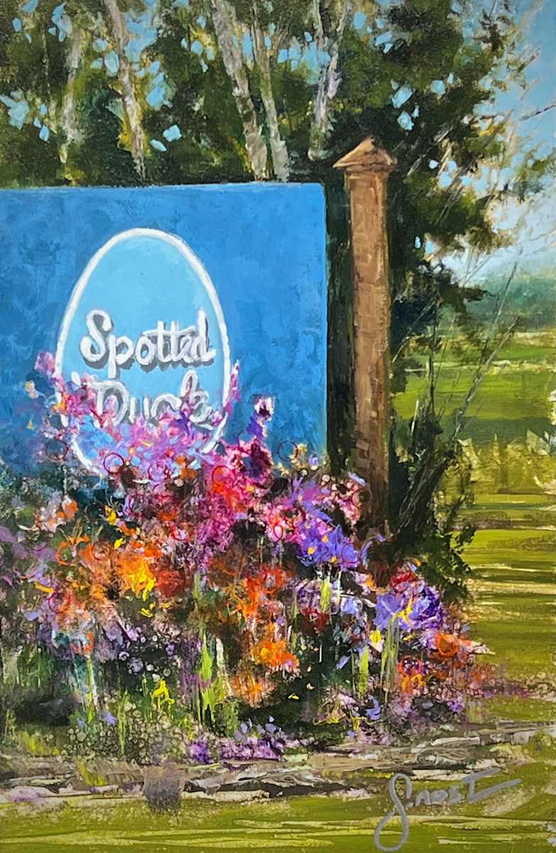 Wildflower Fireworks Under The Spotted Duck by Scott Nost 