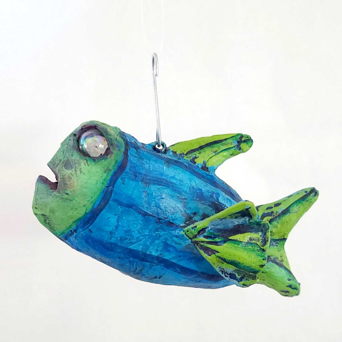 Flex the Fish Ornament by ocasiocasa 