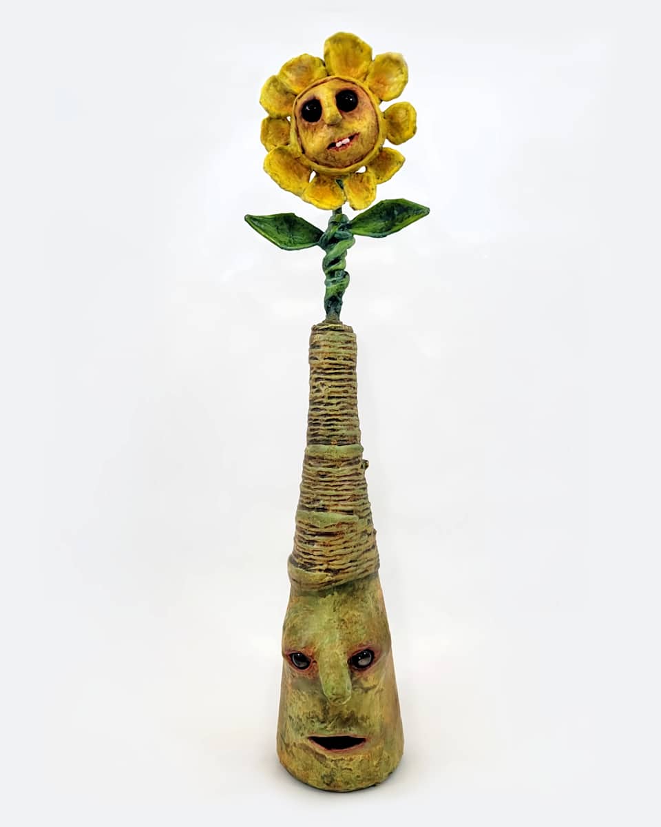 Lilliput the Face Jug Flower by ocasiocasa 