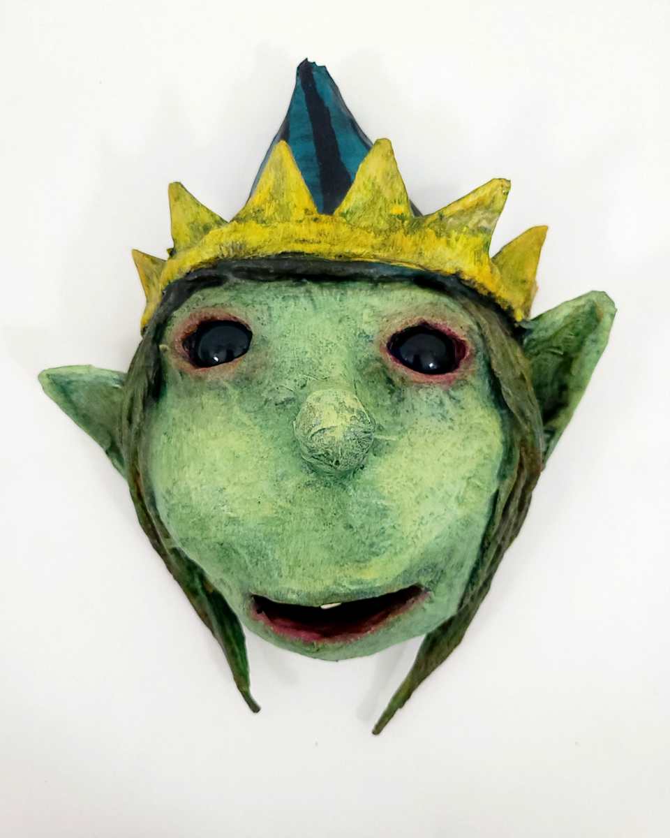 Merry Moss the Elf Mask by ocasiocasa 