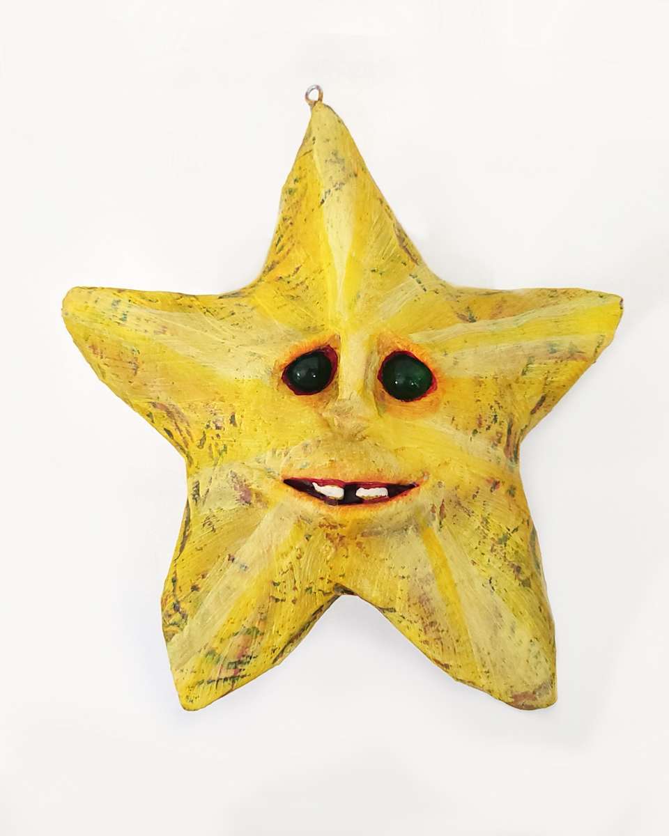 Stonewall the 2 Face Hanging Star by ocasiocasa 