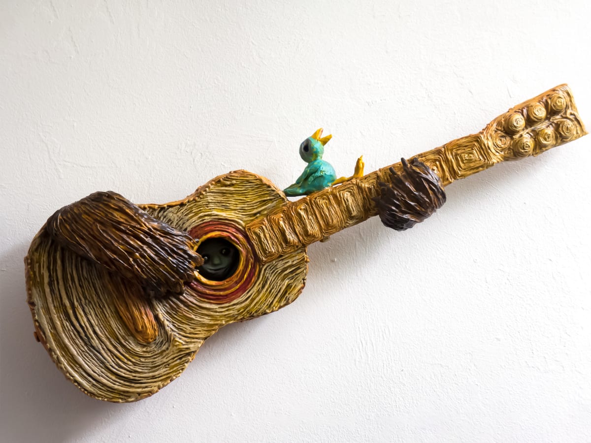 Bear and Bird Jamboree by ocasiocasa 