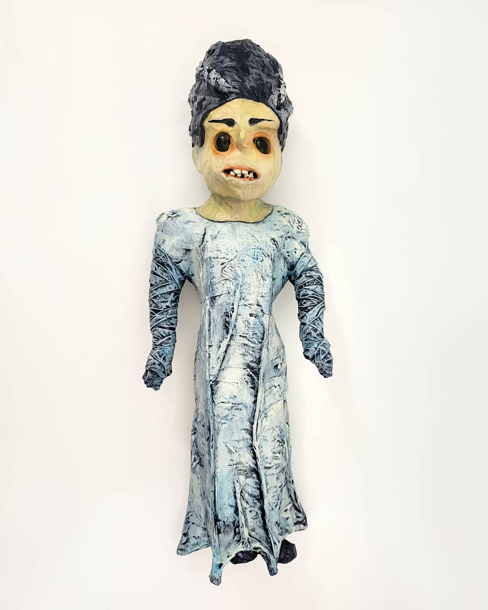 Bride the Monster - wall folk by ocasiocasa 
