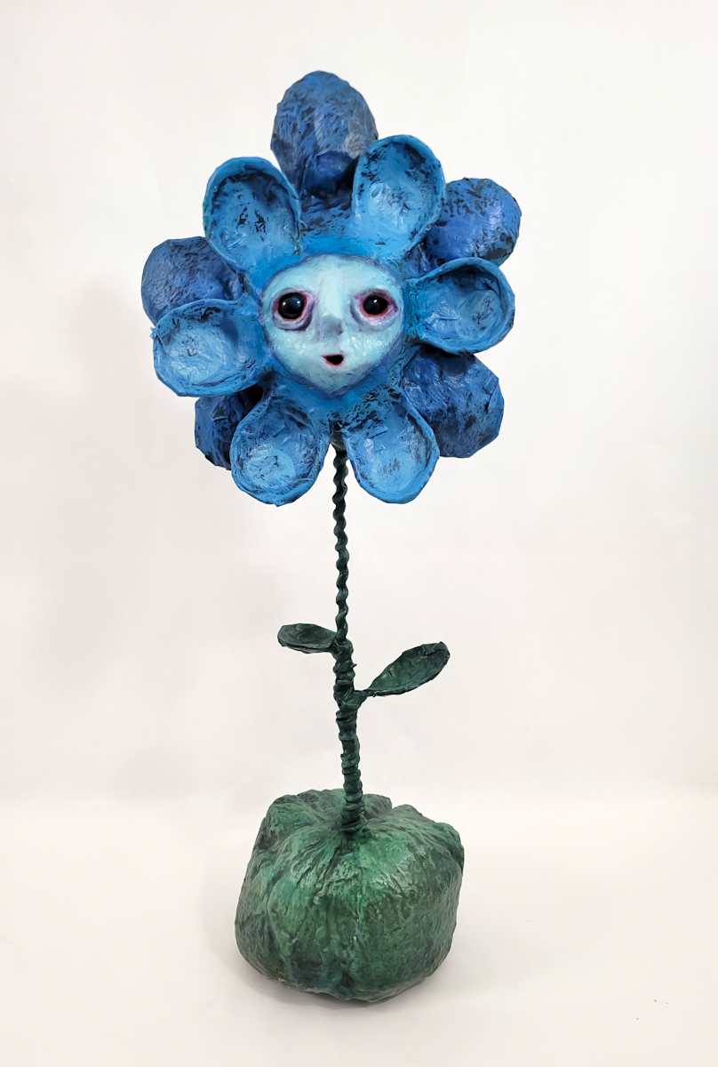 Cindy Blue the Flower by ocasiocasa, Image 4.