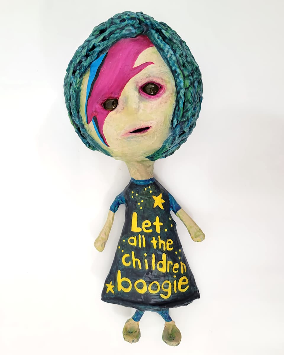 Stardust wall folk sculpture by ocasiocasa, Image 3.