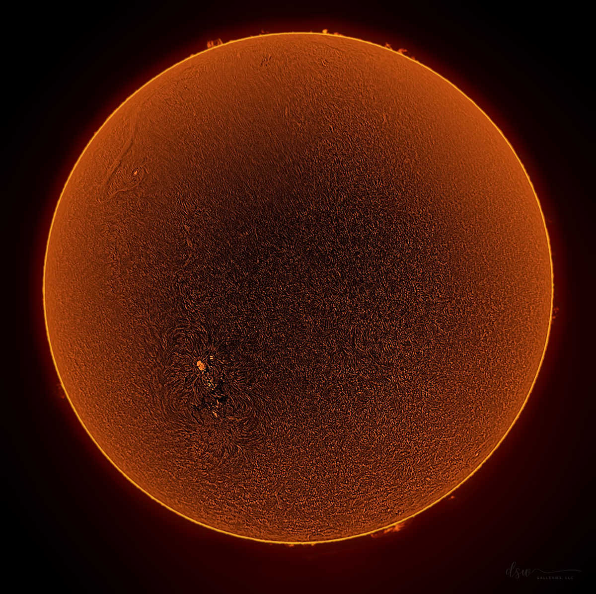 The Big Sun 1st Print by Jeremy Likness, Image 1.