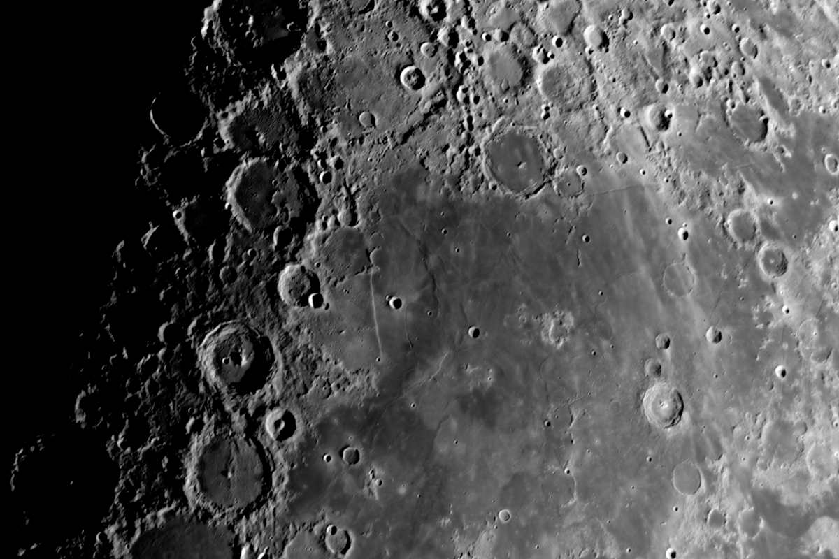 Dawn's Craters First Print by Jeremy Likness, Image 1.