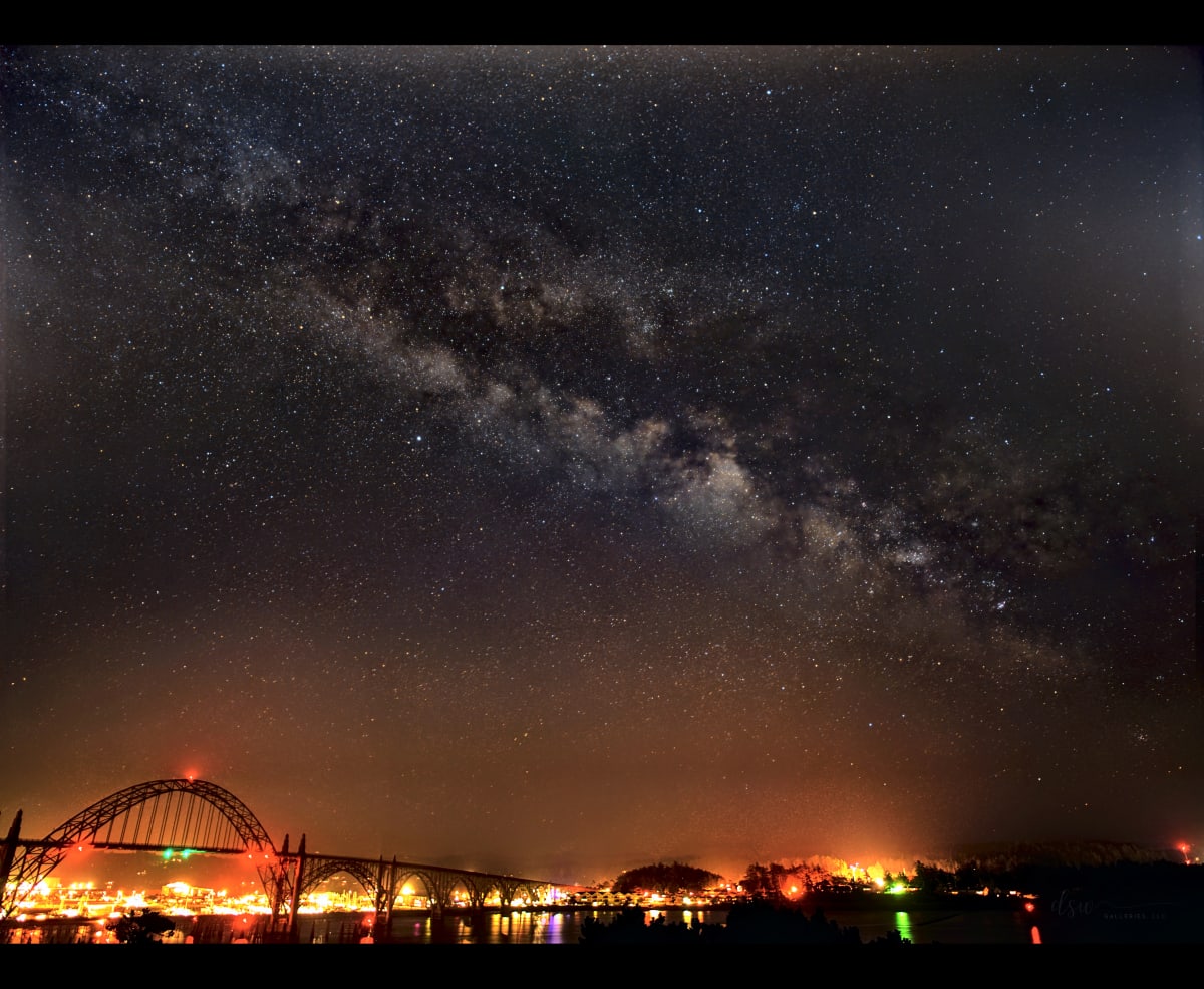 Two Bridges of Newport, First Print by Jeremy Likness  Image: Two bridges, one shot
