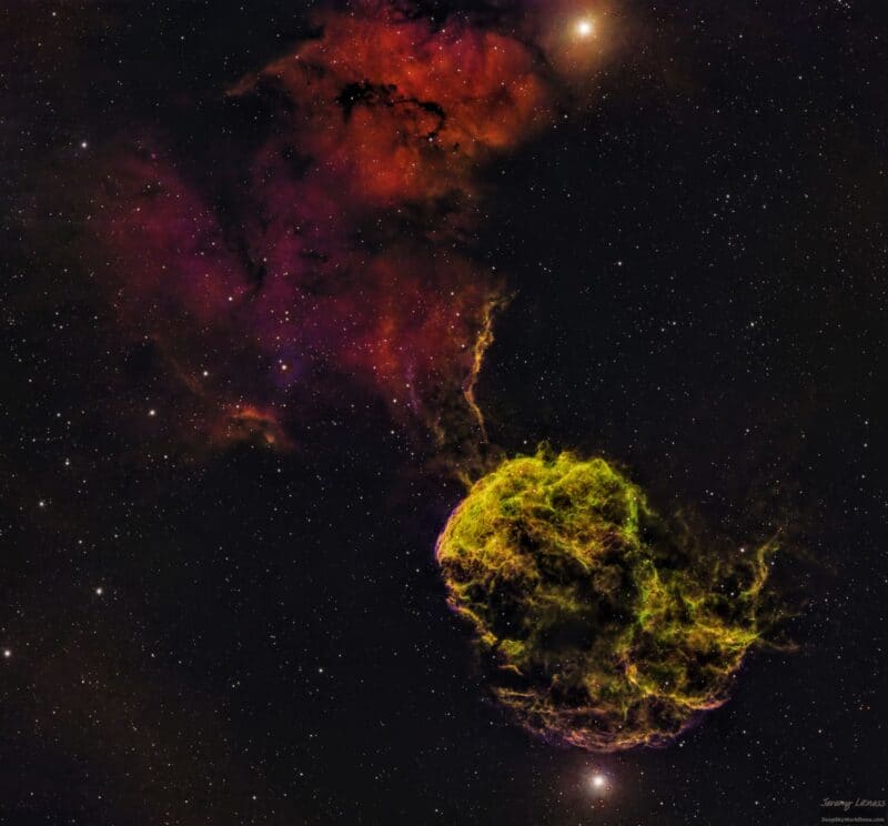 Space Jelly First Print by Jeremy Likness, Image 1.