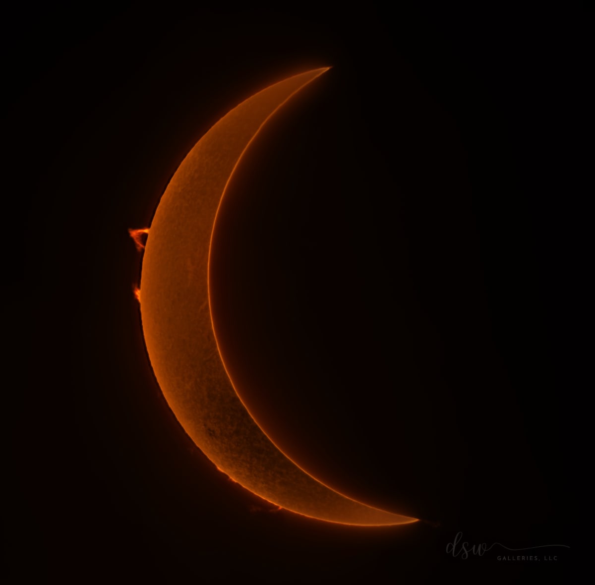 The Tail of Totality 1st Print by Jeremy Likness, Image 1.