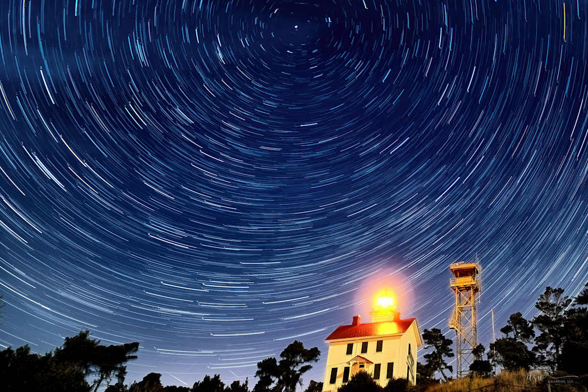 Yaquina Bay Star Trails by Jeremy Likness, Image 1.