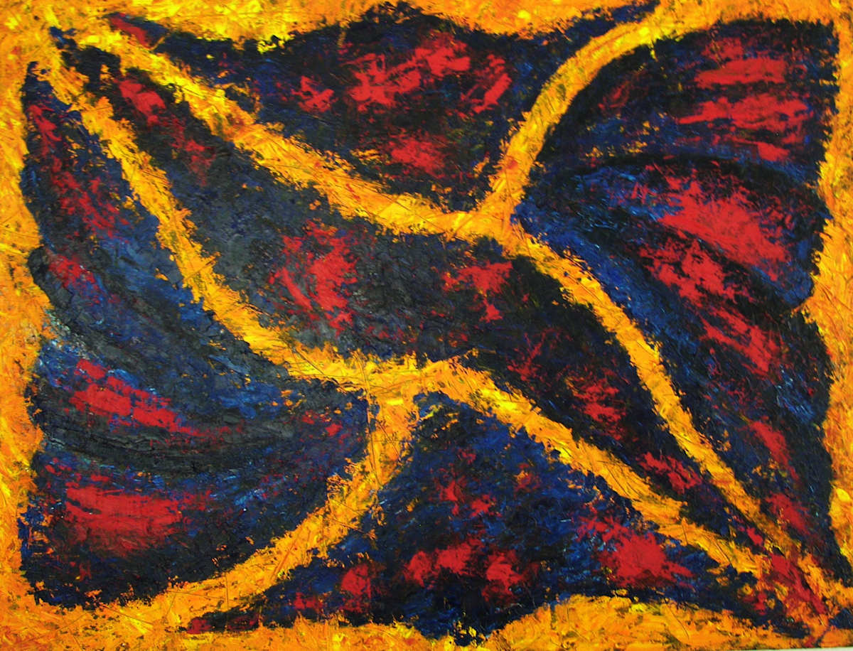 Eurytides by Elizabeth Ann Huffman  Image: Created at Concord University in Athens, West Virginia while majoring in Studio Art.