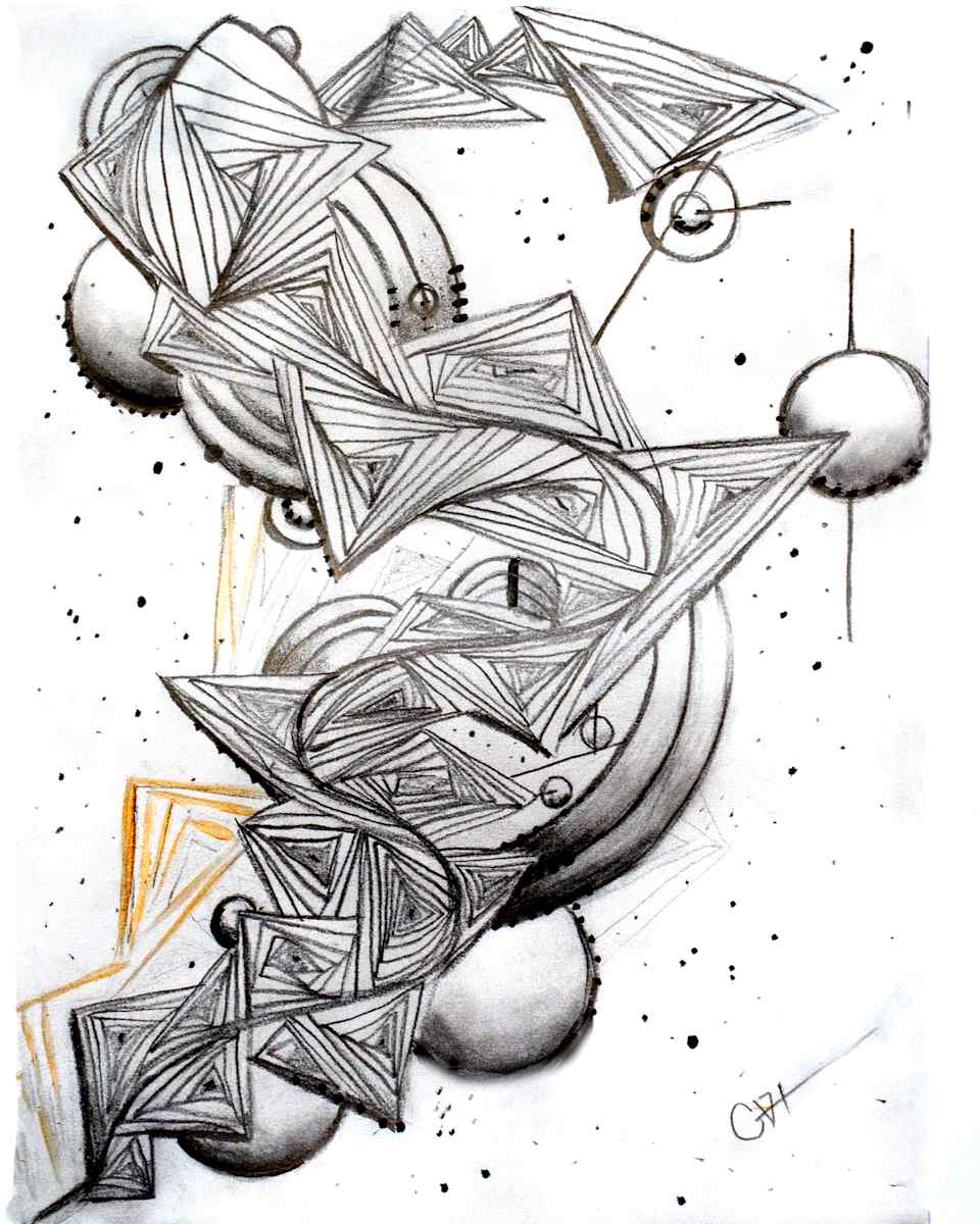 Wave Particle Duality (Kepler's Dream) by Cat Atom 