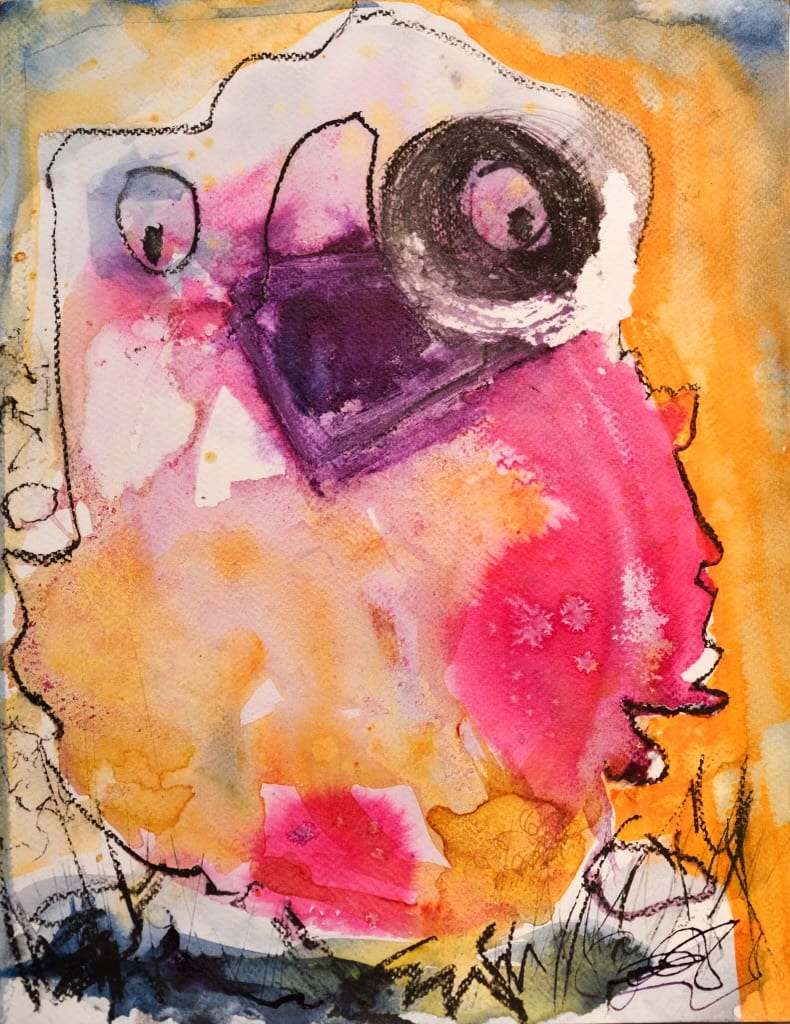 Night Owl (Giclée Print) by Marjorie Schwartz, Image 1.