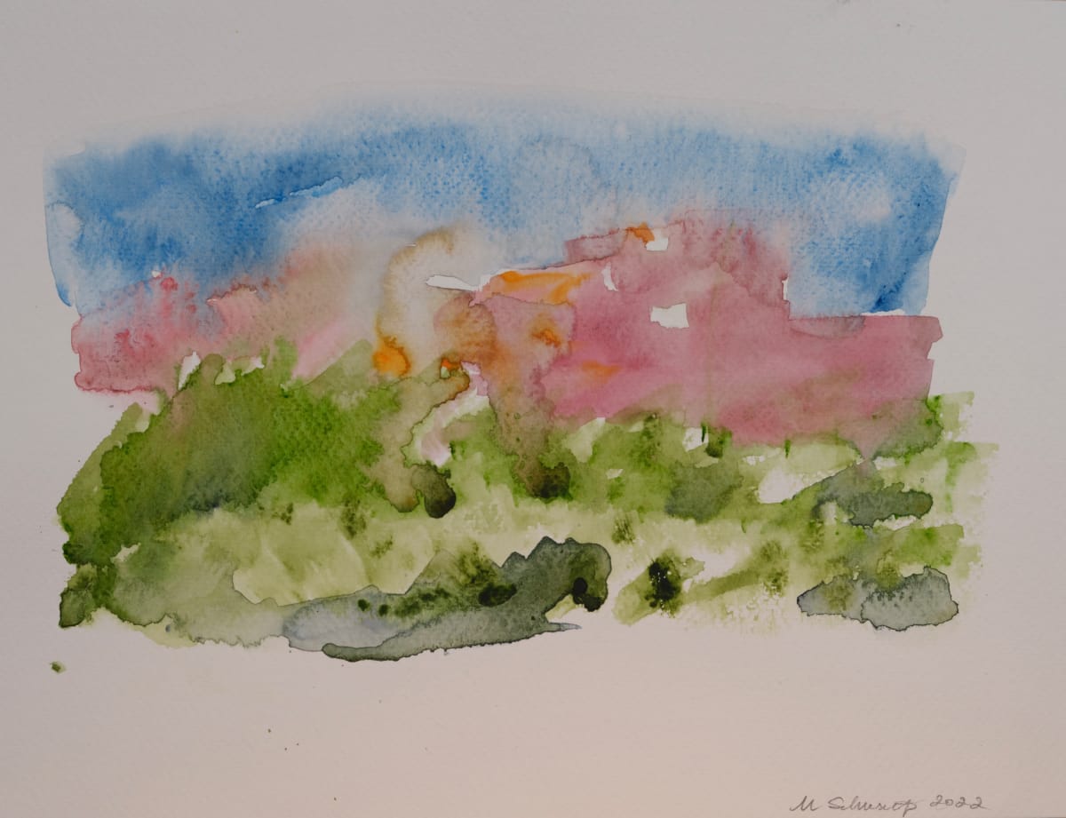 City on a Hill #1 by Marjorie Schwartz 