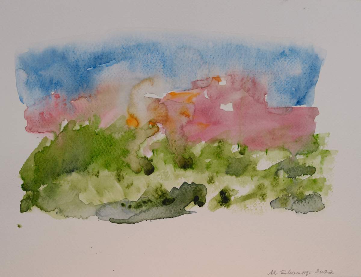 City on a Hill #1 by Marjorie Schwartz, Image 1.