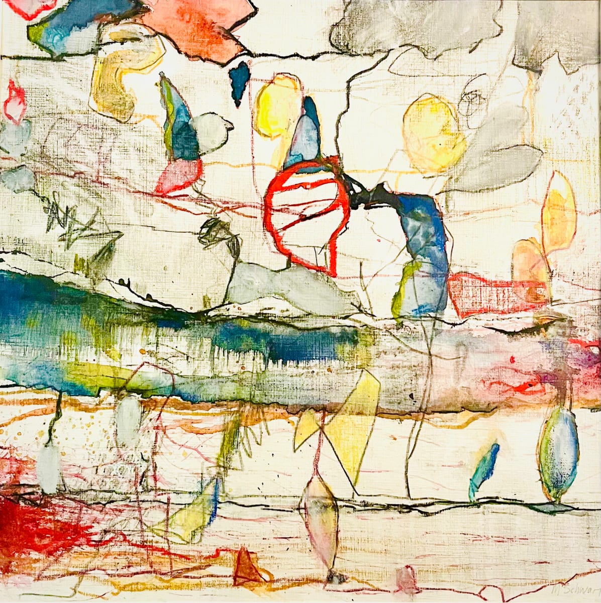 Swamp Song by Marjorie Schwartz 