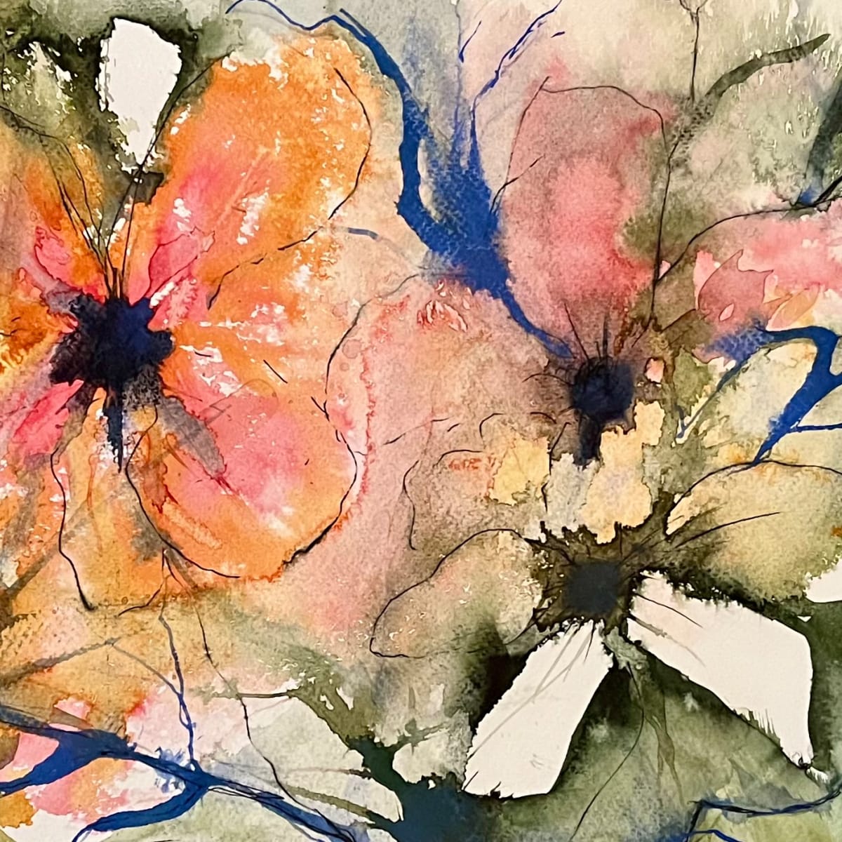 Clematis by Marjorie Schwartz 