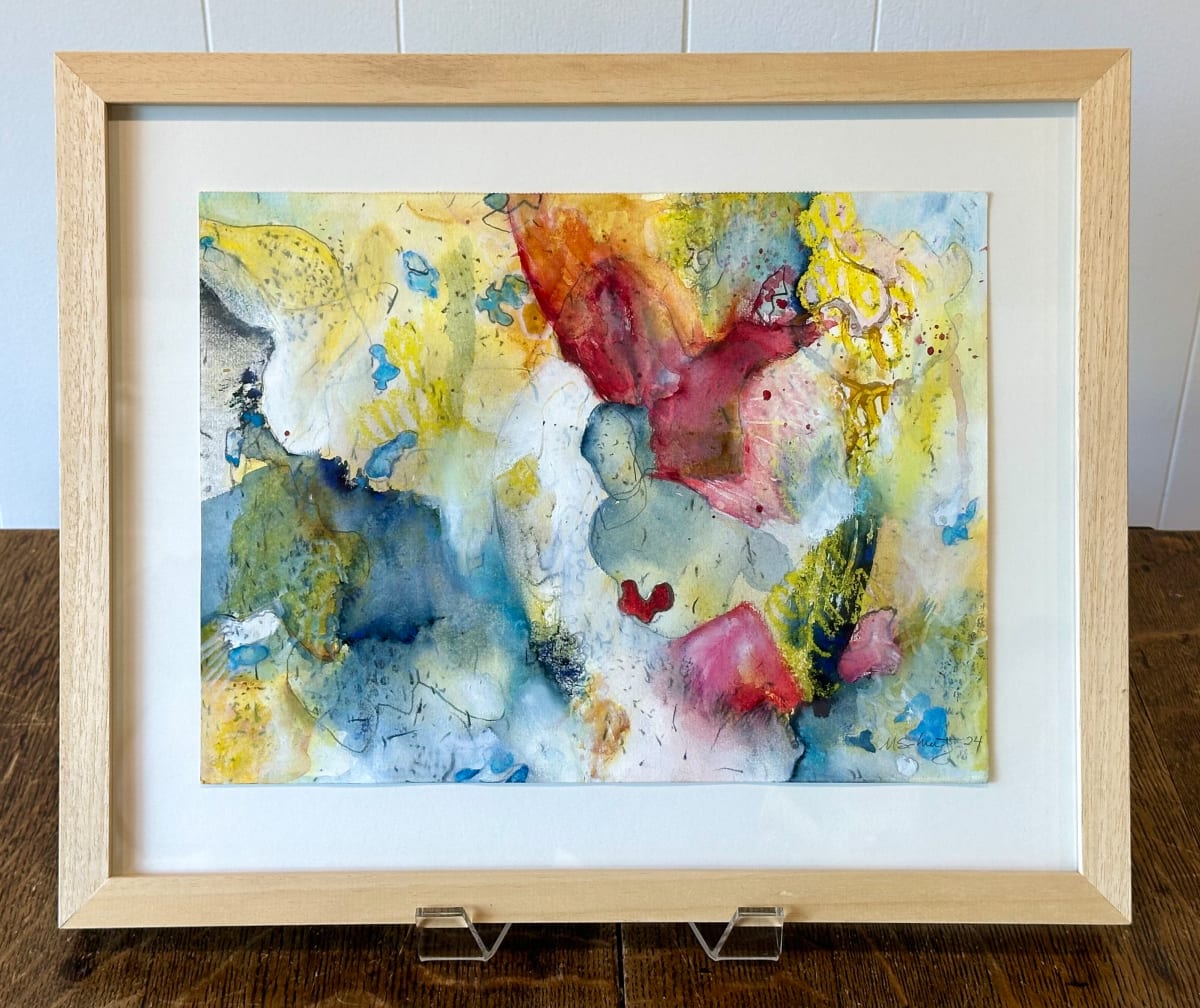 Flight by Marjorie Schwartz  Image: Airborne, above the clouds 