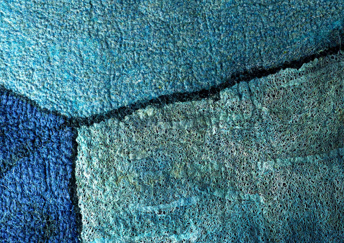 Blue Desert (stretched Canvas) by Jennifer Angelo, Image 1.