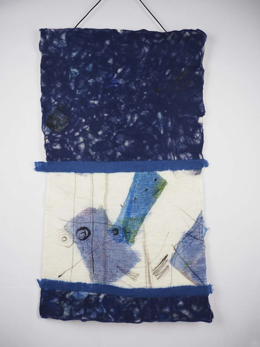 Blue rhythms 3 by Jennifer Angelo, Image 1.