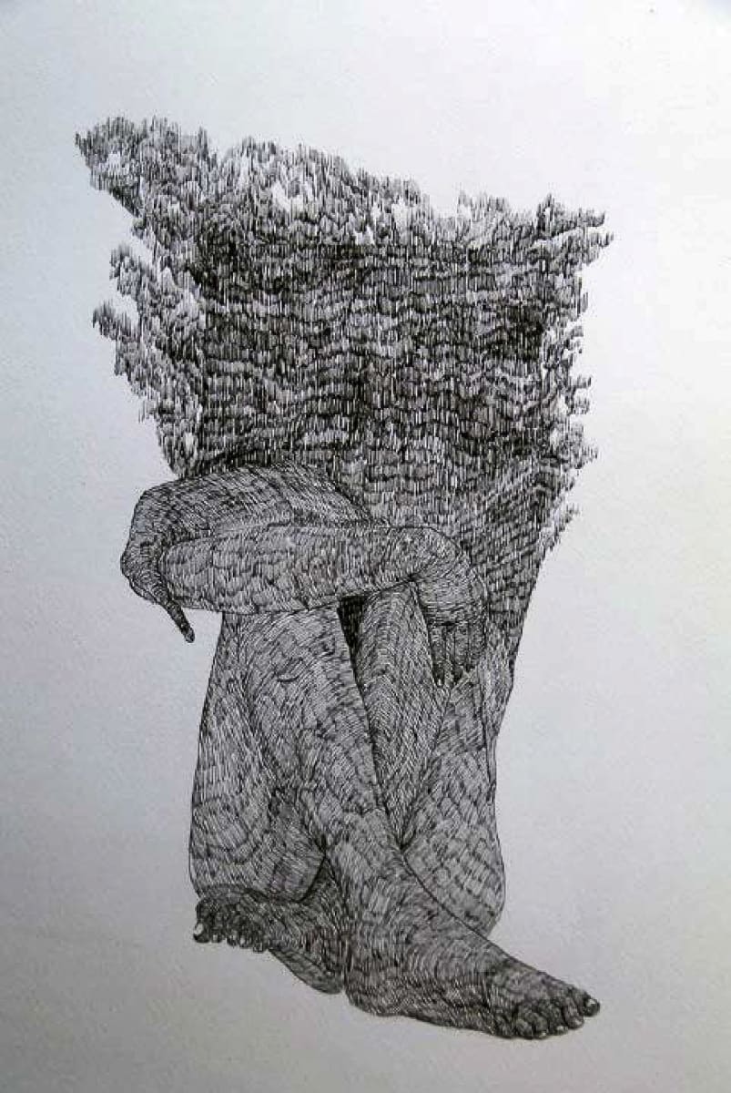 Escisión II by Rolando Monterrosa  Image: entre la realidad física y el mundo interno de los pensamientos se vuelven indistinguibles.