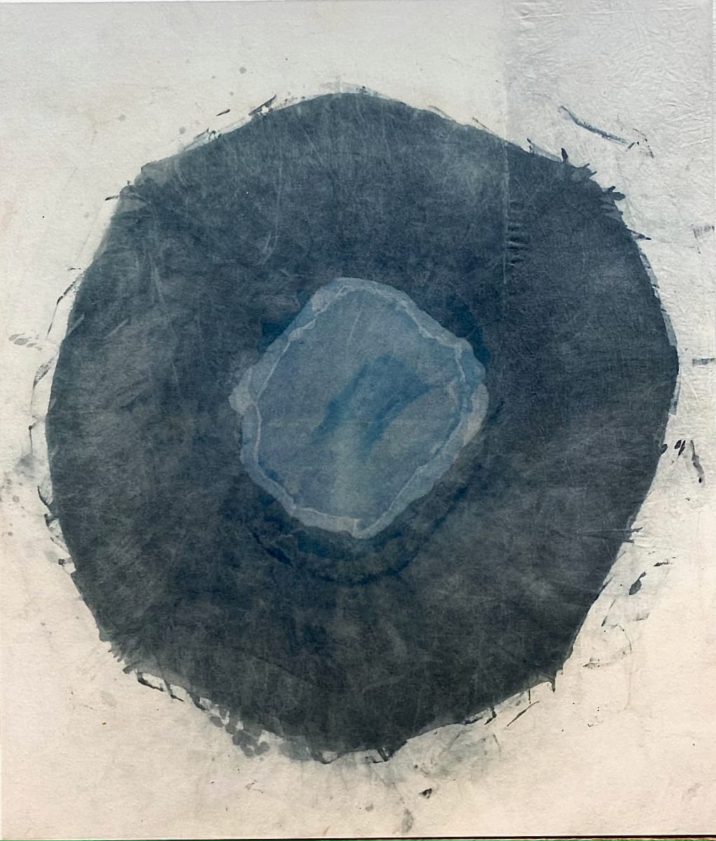 Tendal añil I by Grace Guirola 