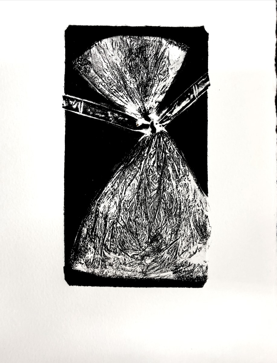 Menina.    (Marine debris) by Grace Guirola 