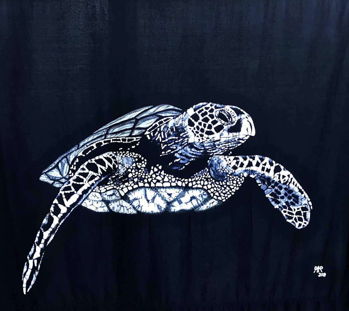 Tortuga Solitaria III by Grace Guirola 