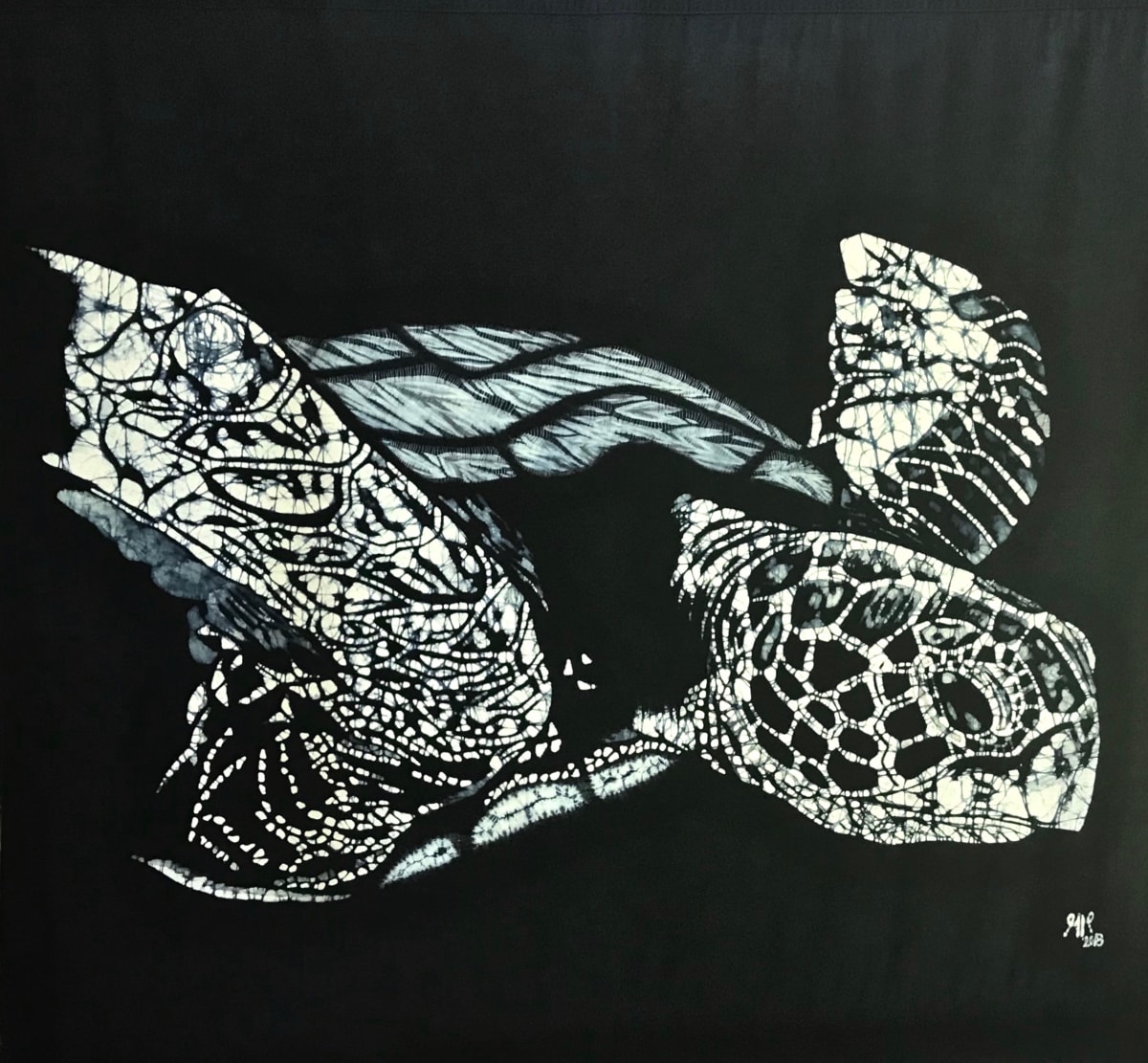 Tortuga Solitaria  II by Grace Guirola 