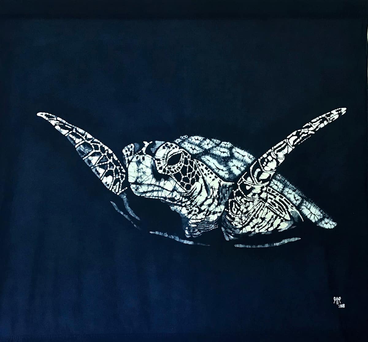 Tortuga Solitaria  IV by Grace Guirola 