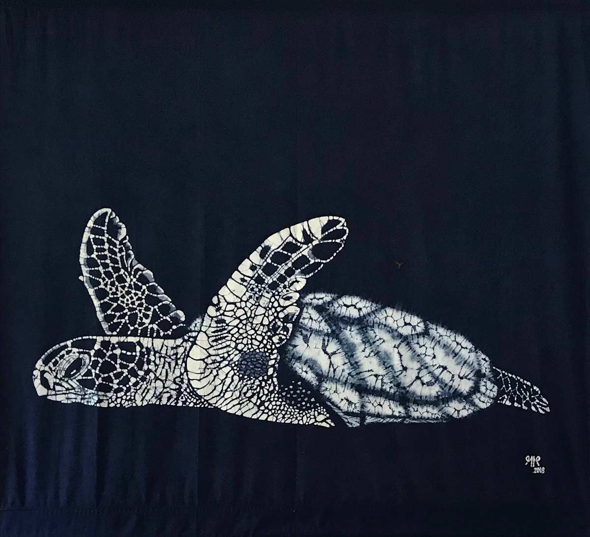 Tortuga Solitaria I by Grace Guirola 