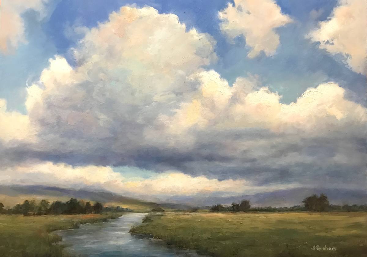 Clouds and Quiet Waters by Heather Graham, Image 1.