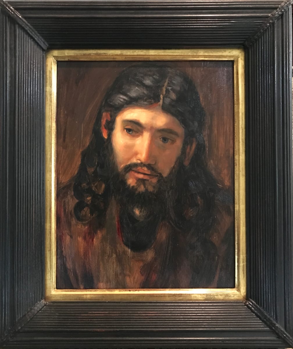Master Copy of Christ by Rembrandt by Heather Graham 
