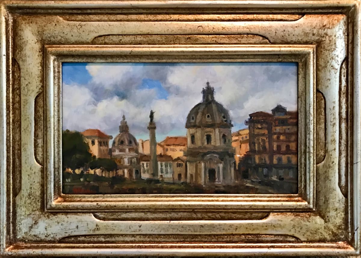 Italian Skies — Trajan's Column's" by Heather Graham 