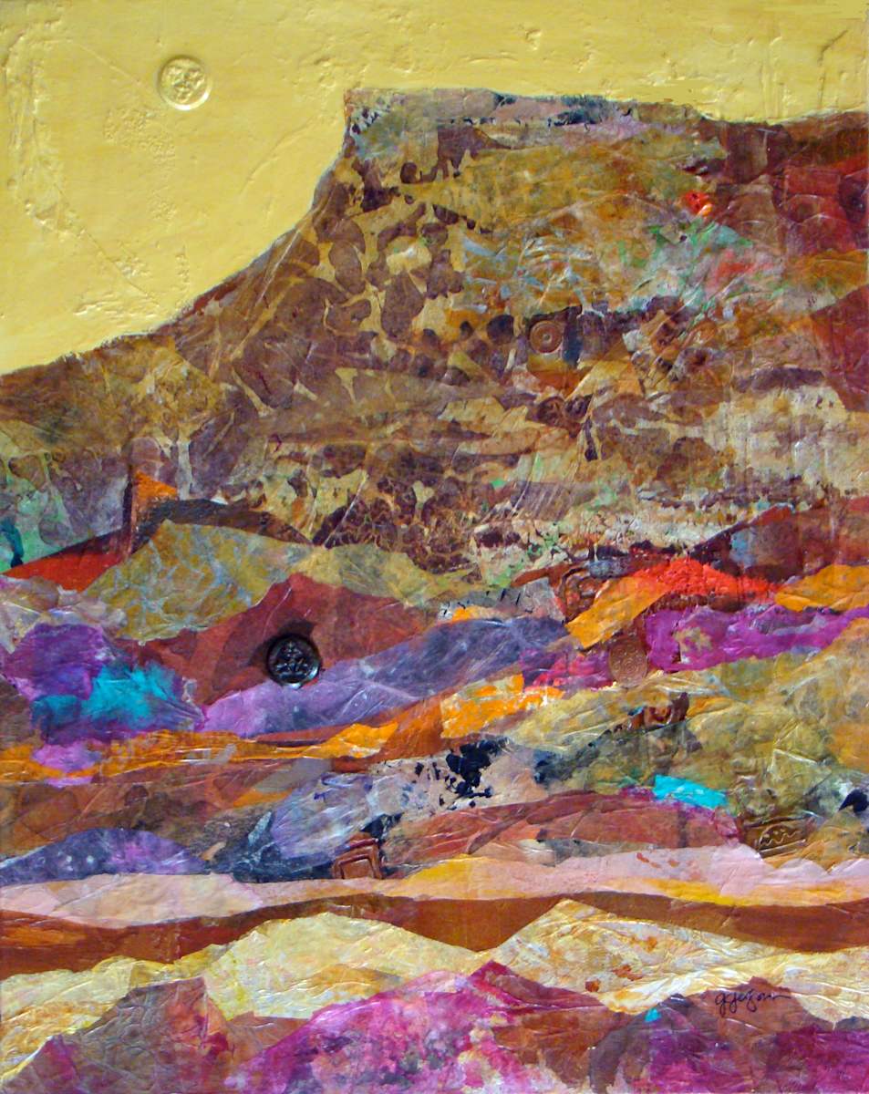 Shiny Happy Mountain by Gayle Gerson 