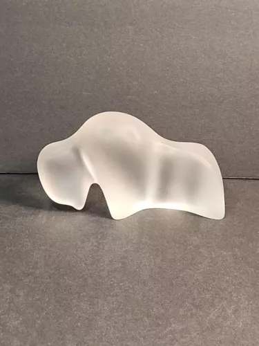 Arnolfo di Cambio Satin Glass Bison by Edoardo Dal Seno 
